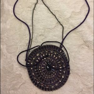 Beaded small evening bag